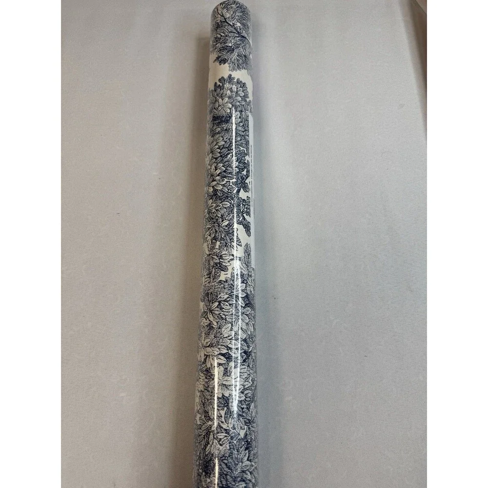 Chesapeake Wallpaper Blue White Spinney Toile Floral Roll YK72559 Prepasted 56